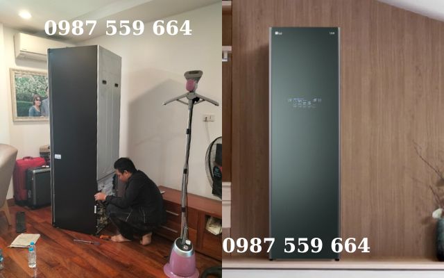 sửa máy giặt hâp sấy lG Styler tại Vinbhomes 